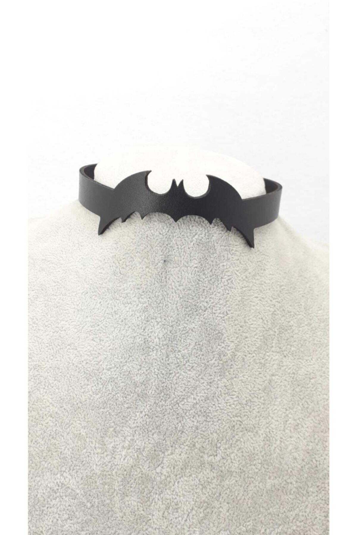 Fugusugu Gotik Yarasa Lazer Kesim Choker