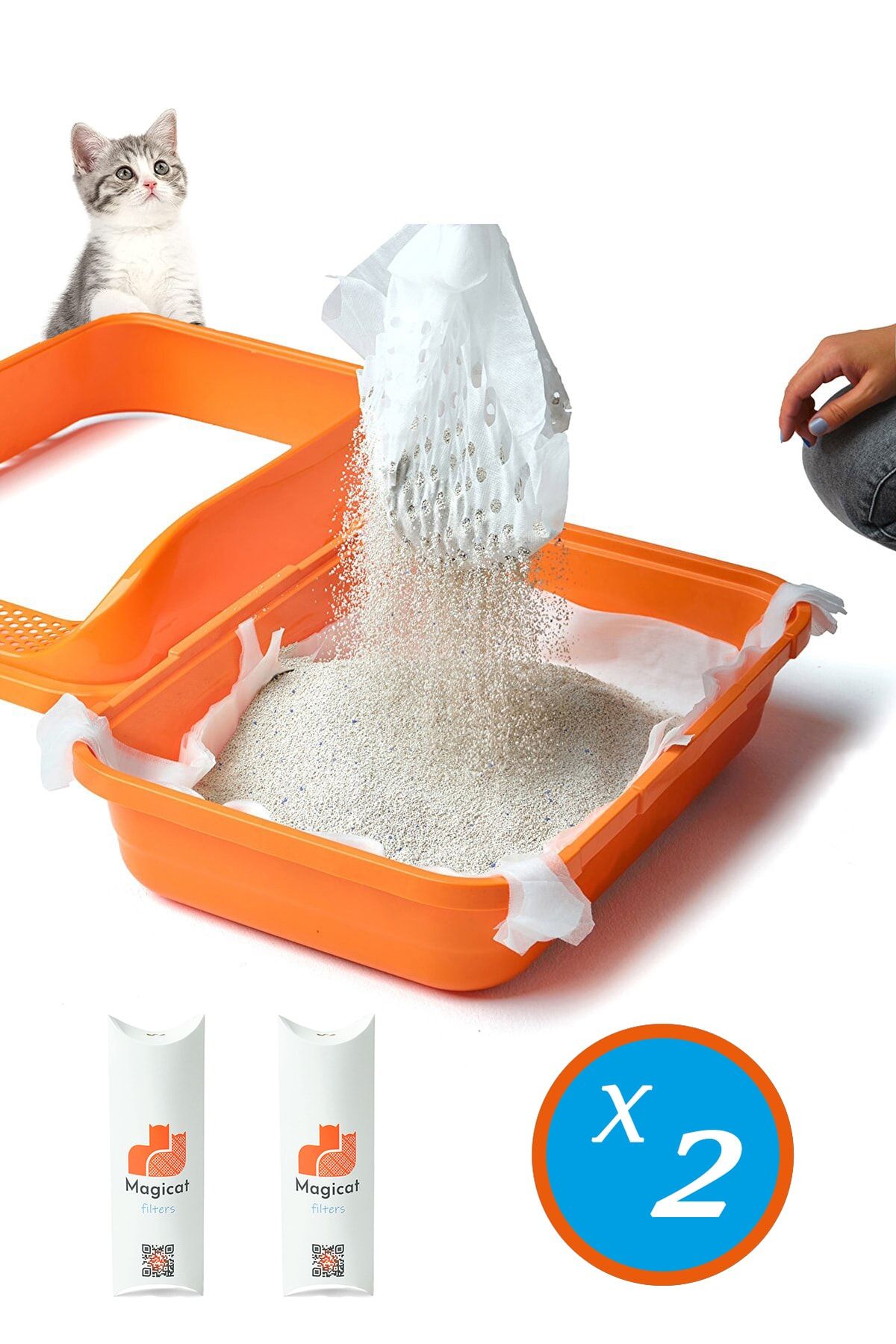 Cat litter best sale filter