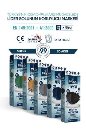 Kf94 Kore Tipi 5 Renk 50 Adet Image 0