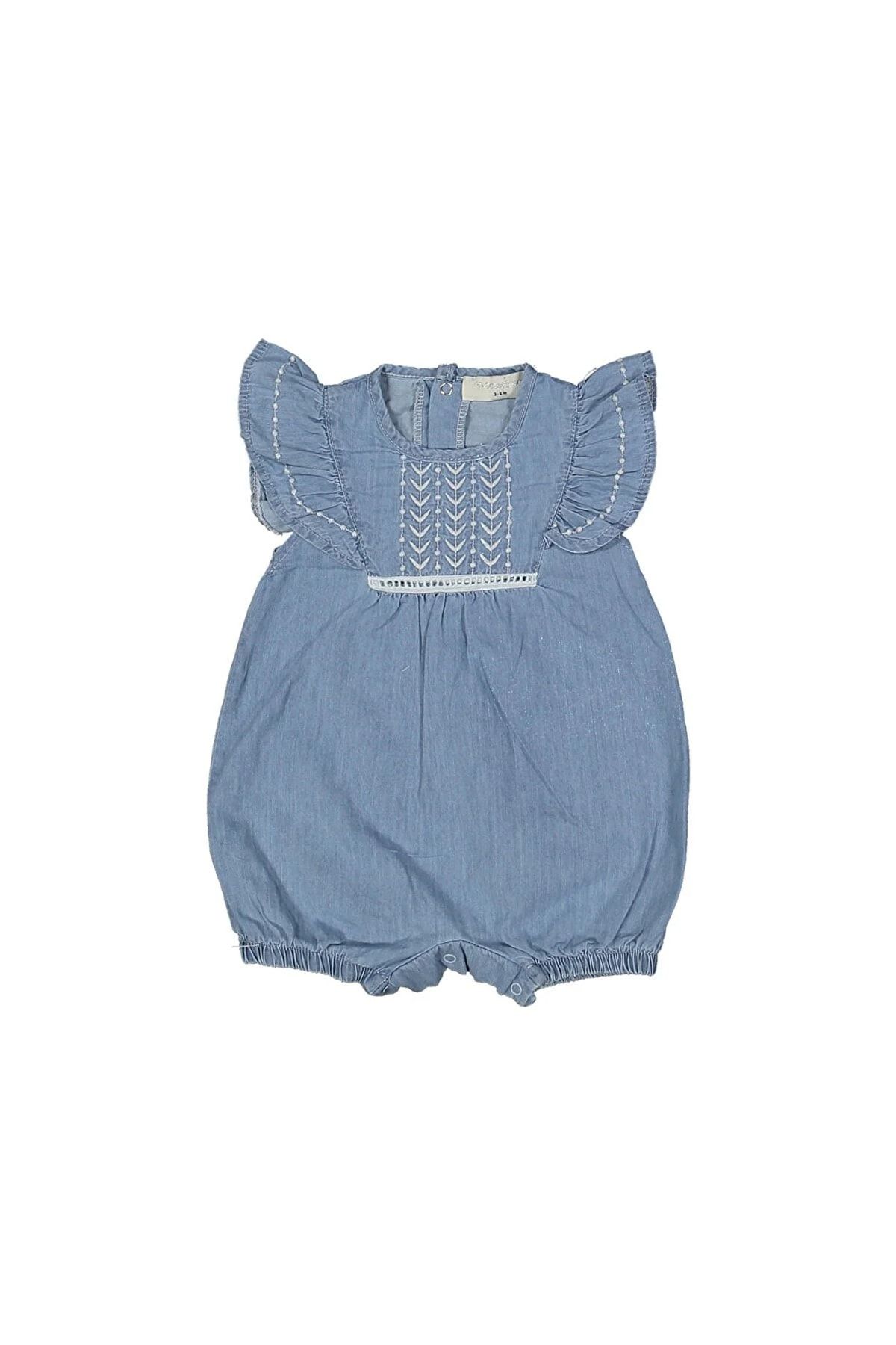 Denim jumpsuit sales baby girl