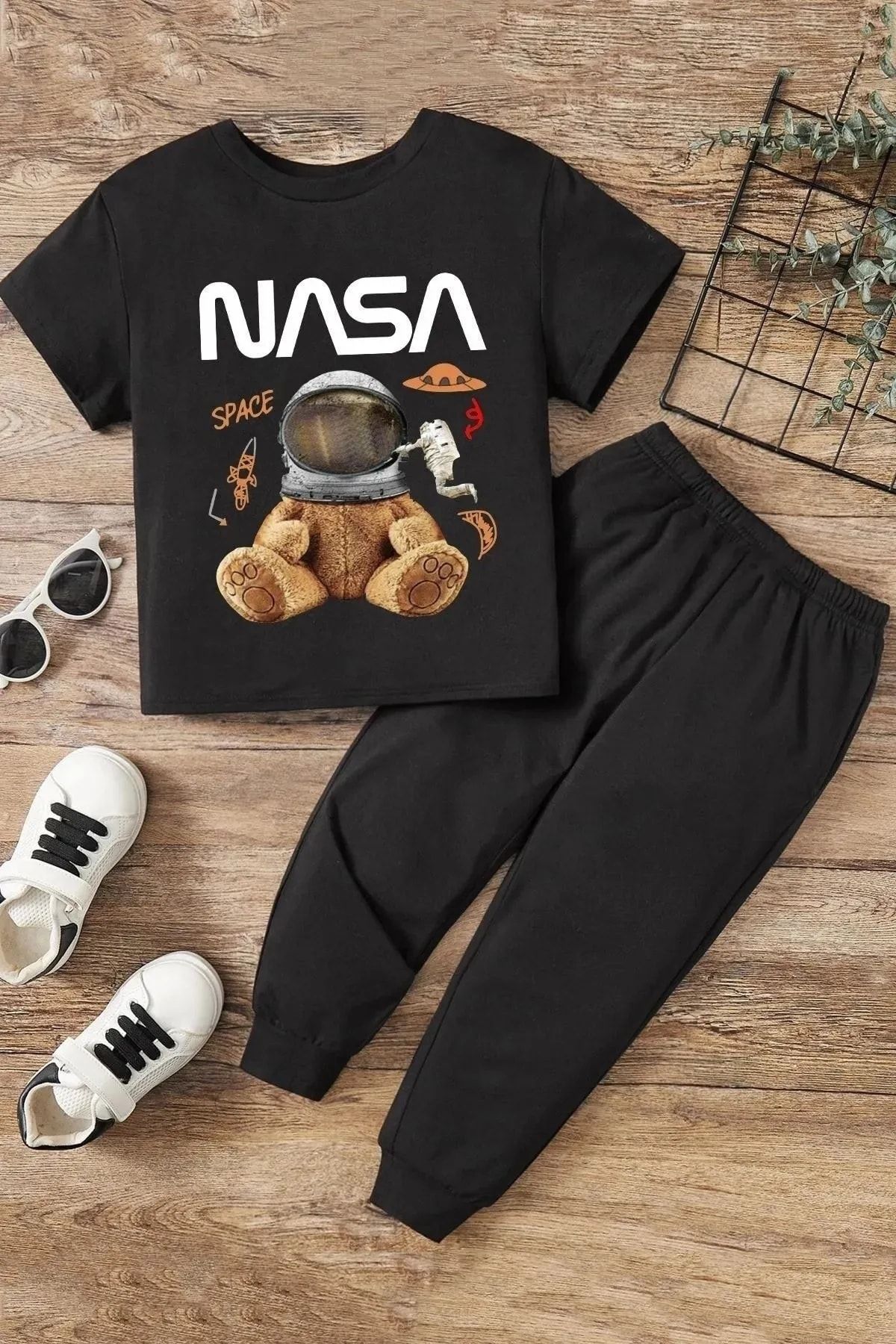 Nasa shirt outfit deals