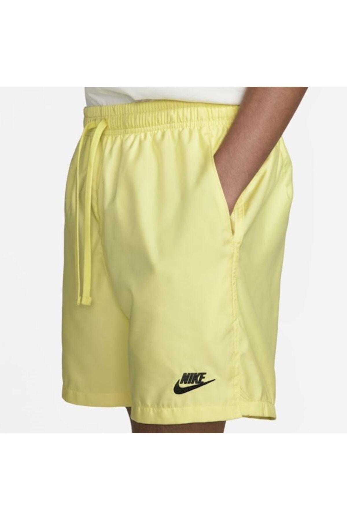 Nike Shorts Yellow Trendyol
