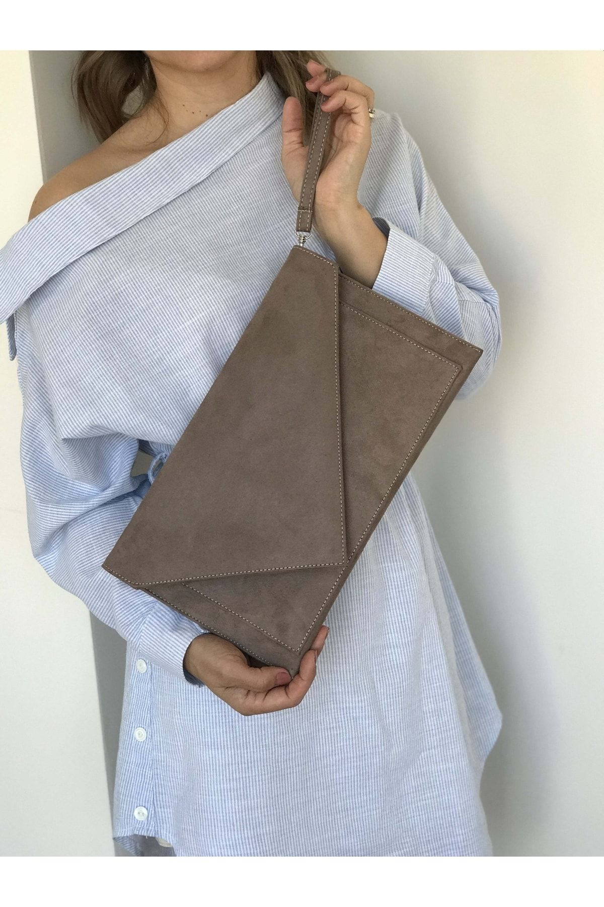 Mink coloured clutch hotsell bag