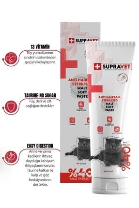 Anti Hairball Sterilised Malt Soft Kedi Macunu 100gr Image 0