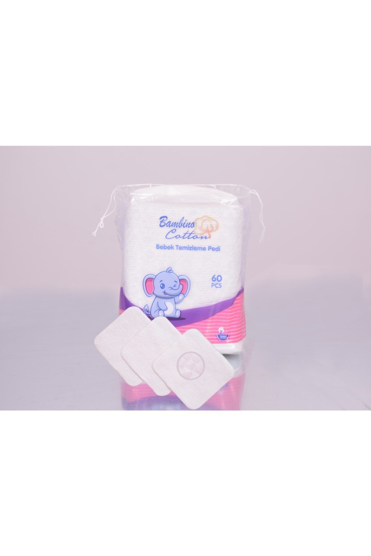 Bambino Bebe Temizleme Pamuğu 60'lı X 24