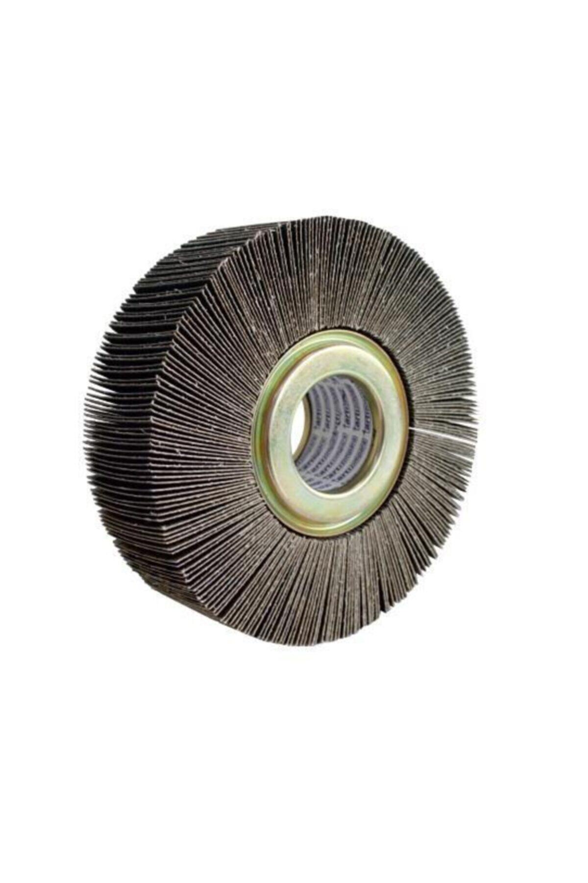 Deerfos Flanşlı Mop Polisaj Zımparası 150 Kum 250*50*76