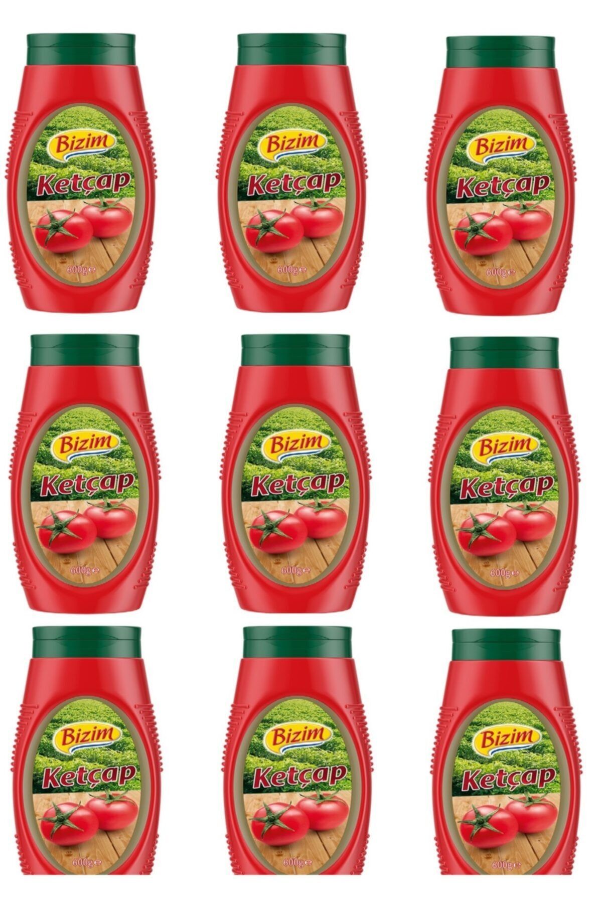 Bizim Mutfak Bizim Ketçap 600 Gr X 9 Adet