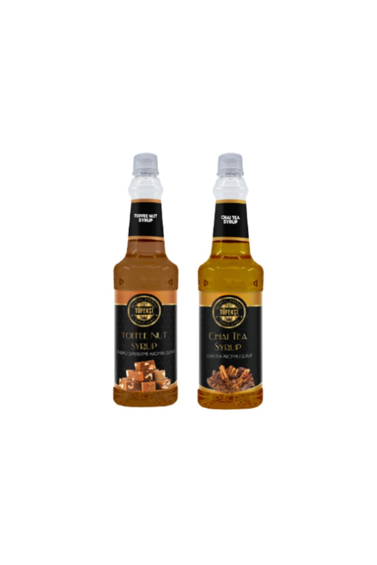 By Tüfekçi Toffeenut Ve Chai Tea Şurup 2li Avantajlı Set 2x750 ml