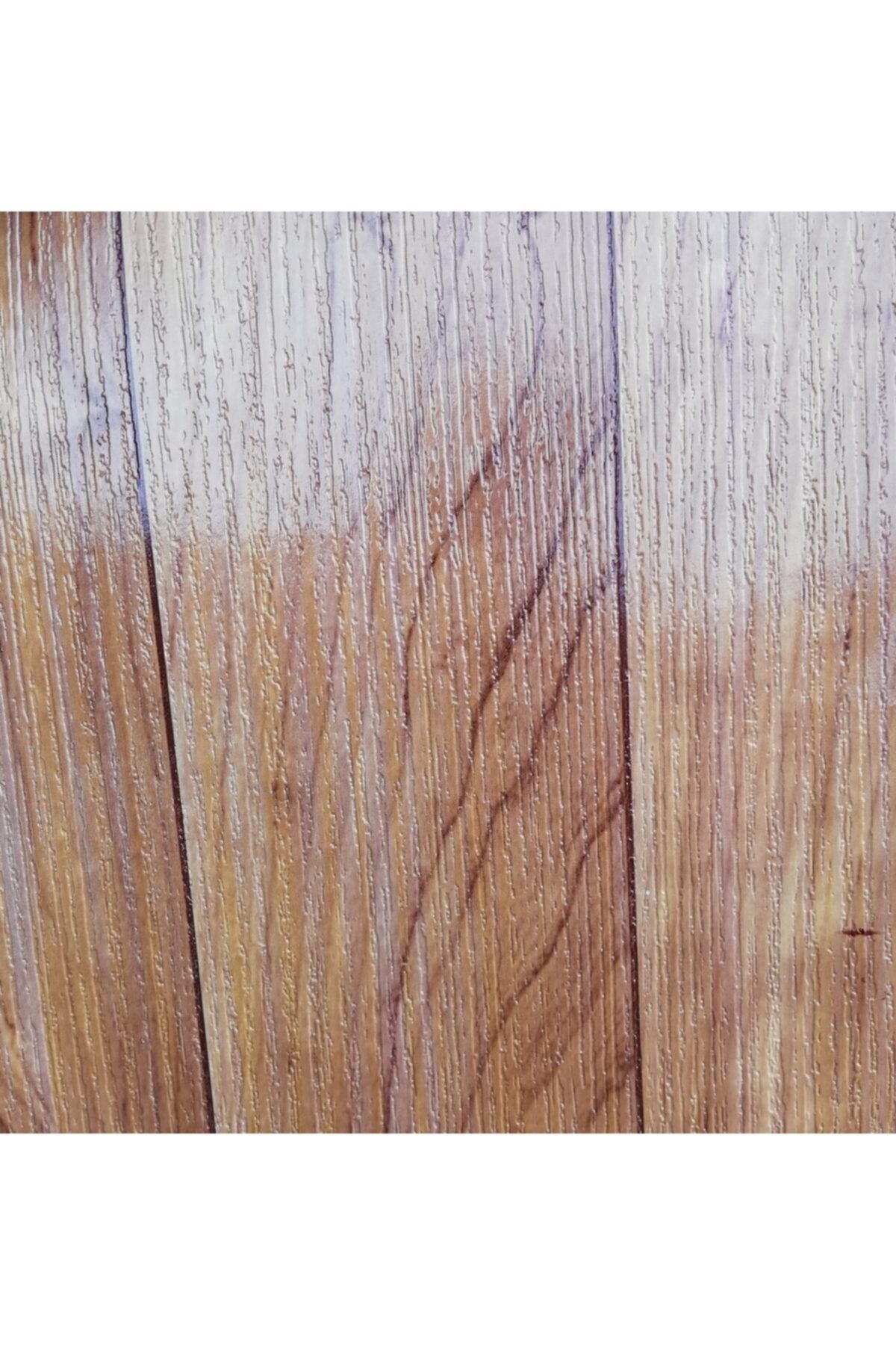 VİZYON Muşamba Ahşap Desenli 2m X 2m Pvc Zemin Kaplama Yer Döşemesi