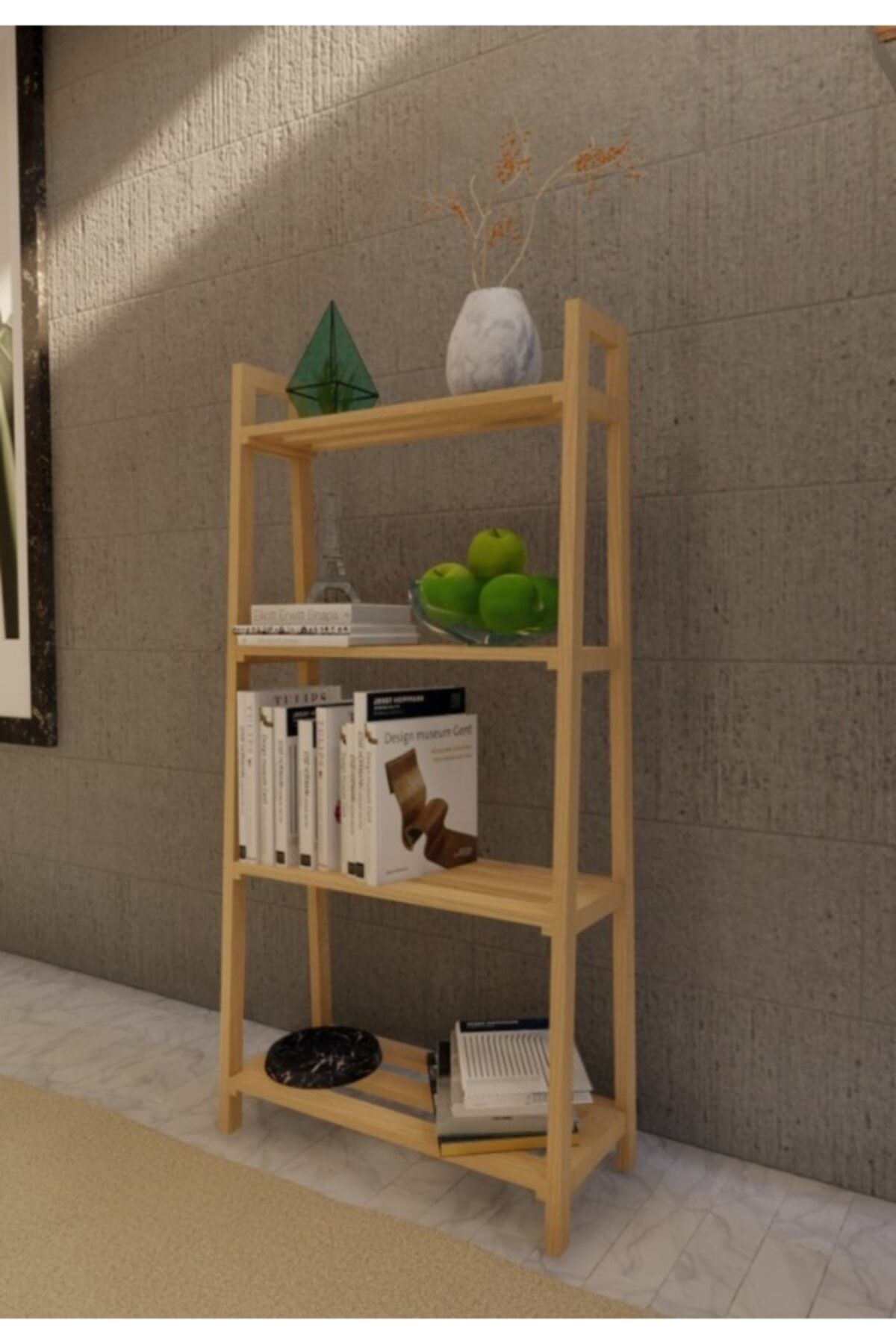 MEK Montessori Çocuk Odası Kitaplığı 120x60x25