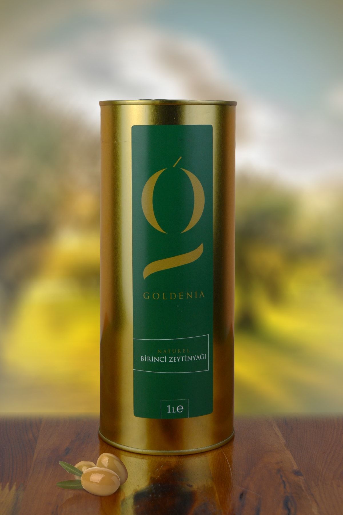 goldenia 1 Lt/ Gömeç Natürel Birinci Soğuk Sıkım Zeytinyağı