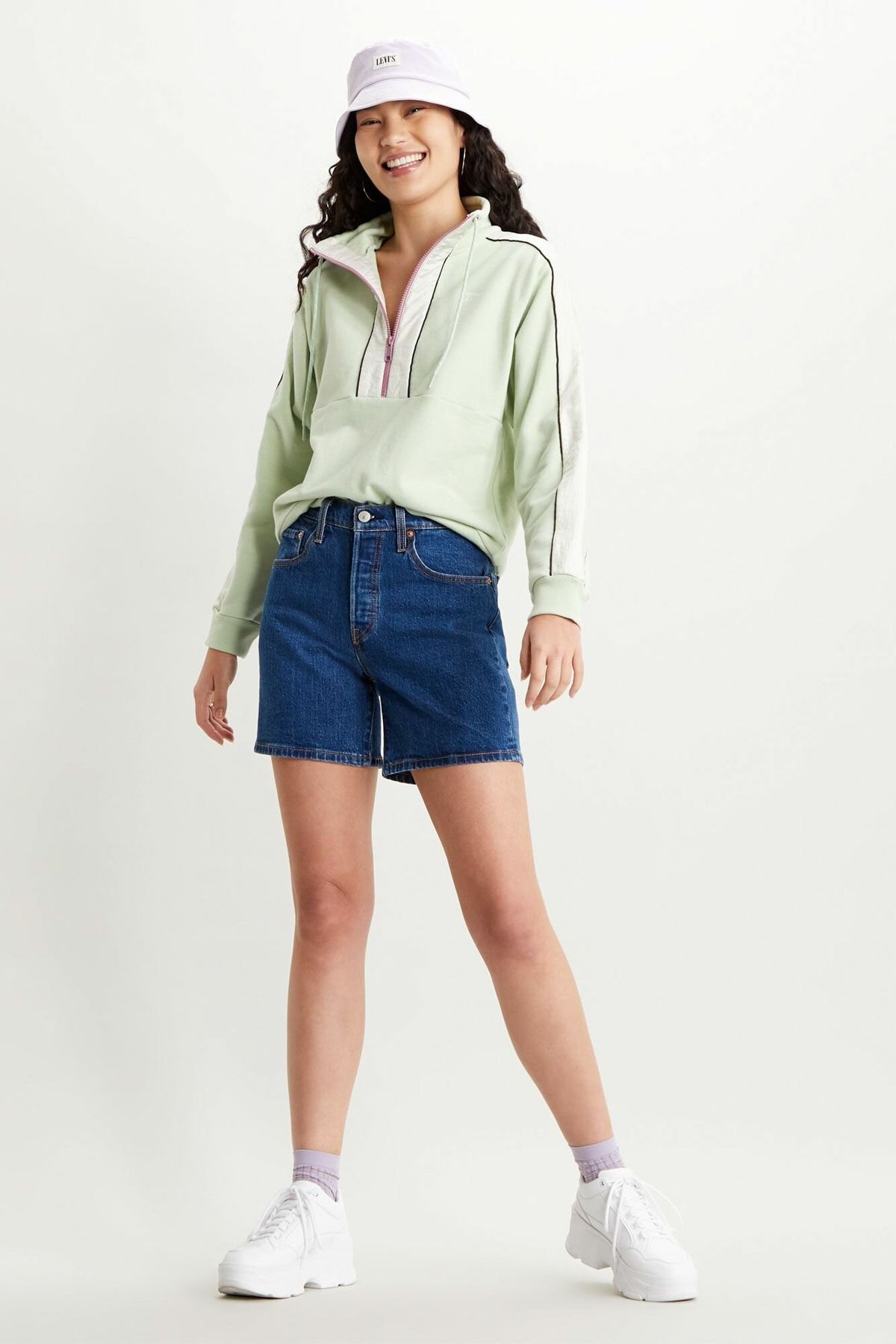 Levi's 501® Kadın Jean Şort-charleston Shadow