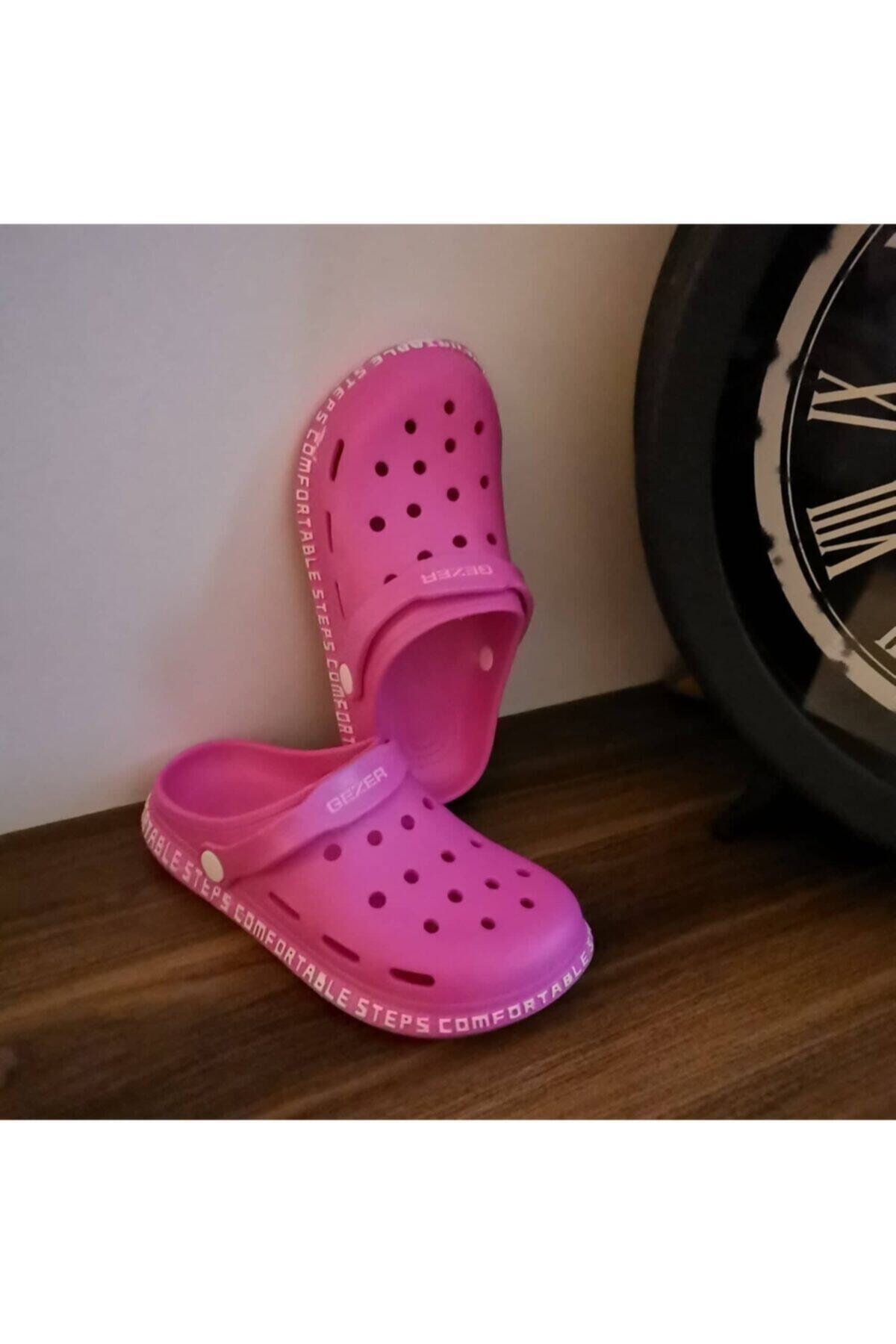 GEZER Pembe Unisex, Sabo, Medikal, Hastane Ve Hemşire Terliği