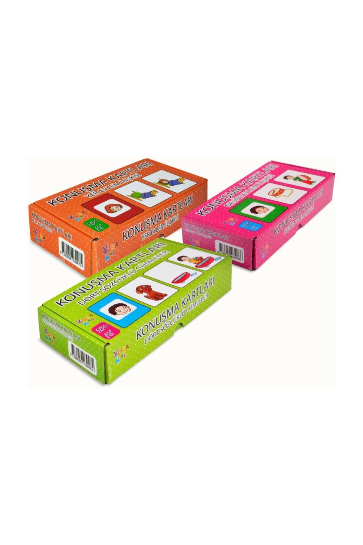 Yuka Kids Konuşma Kartları 3 Lü Set