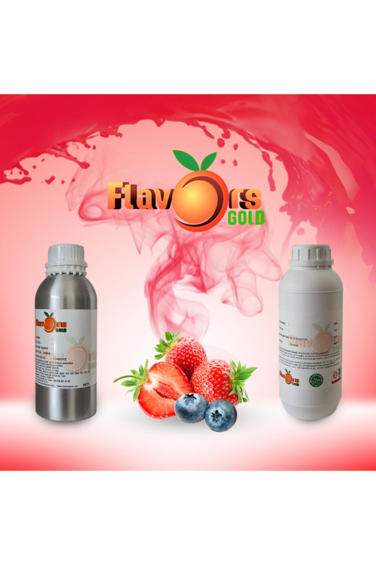 GOLD FLAVORS Çilekli Yaban Mersini