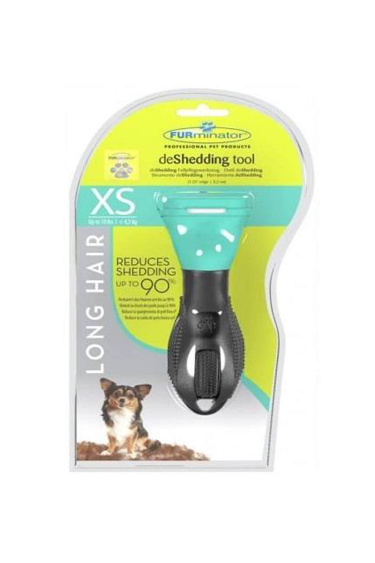 Furminator Uzun Tüylü Köpeklr İçin Boy Tüy Toplayıcı Tarak XS