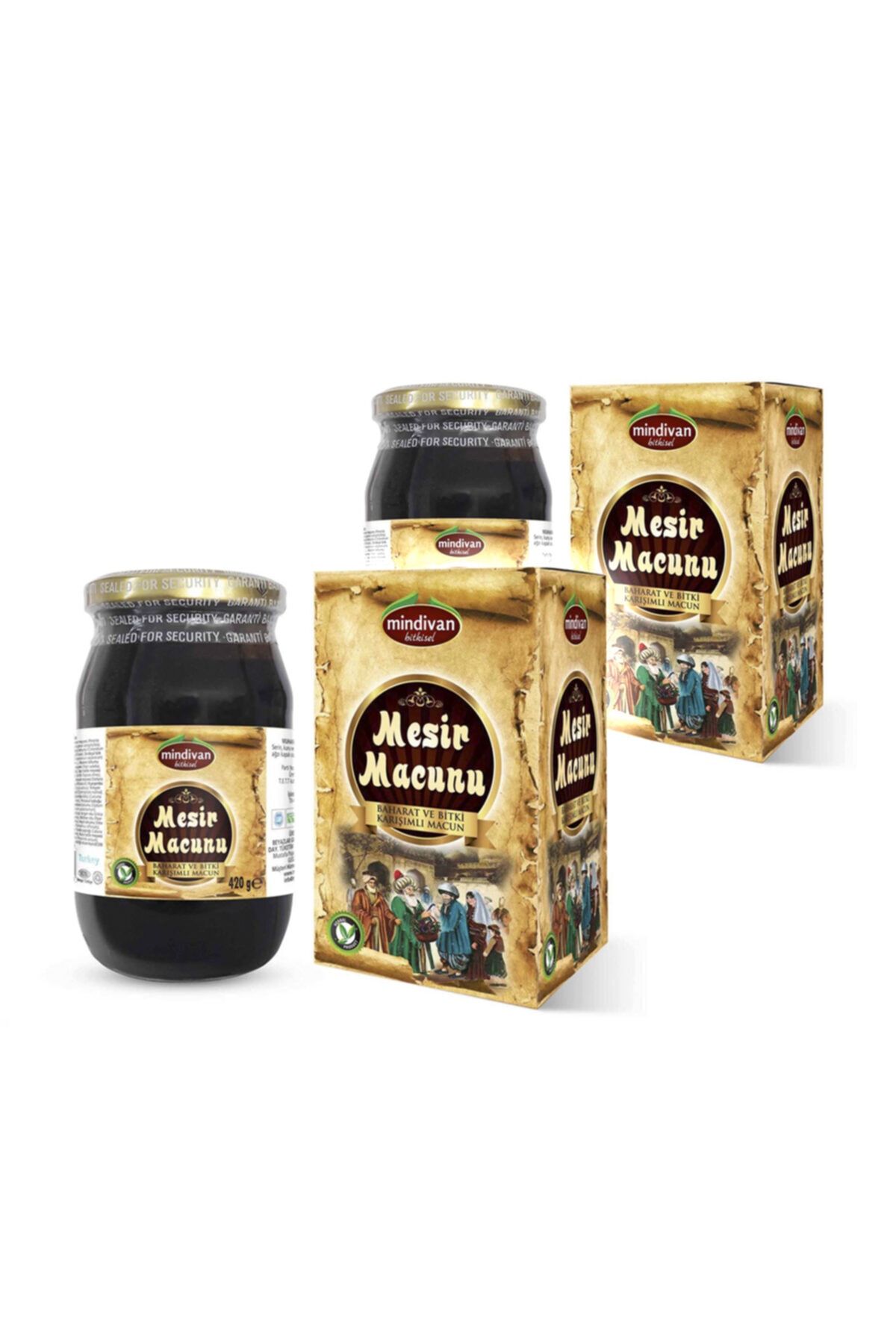 Mindivan Mesir Bitkisel Bal Karışımı 420 G X 2 Adet