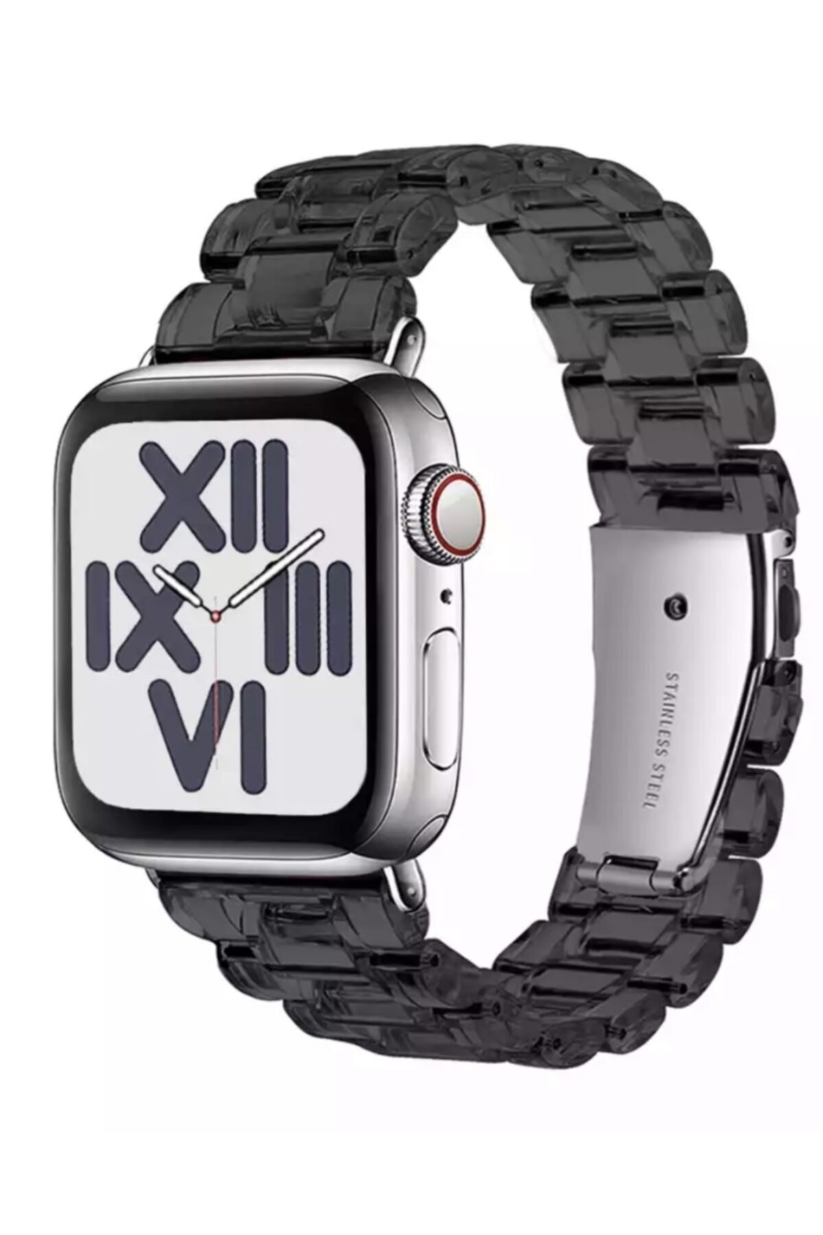 UMD Apple Watch Uyumlu 42/44/45 Mm Transparan Loop Kordon