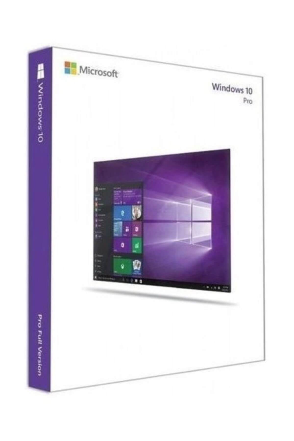 MICROSOFT Microsoft Windows 10 Pro Türkçe 32/64Bit Kutu FQC-10179