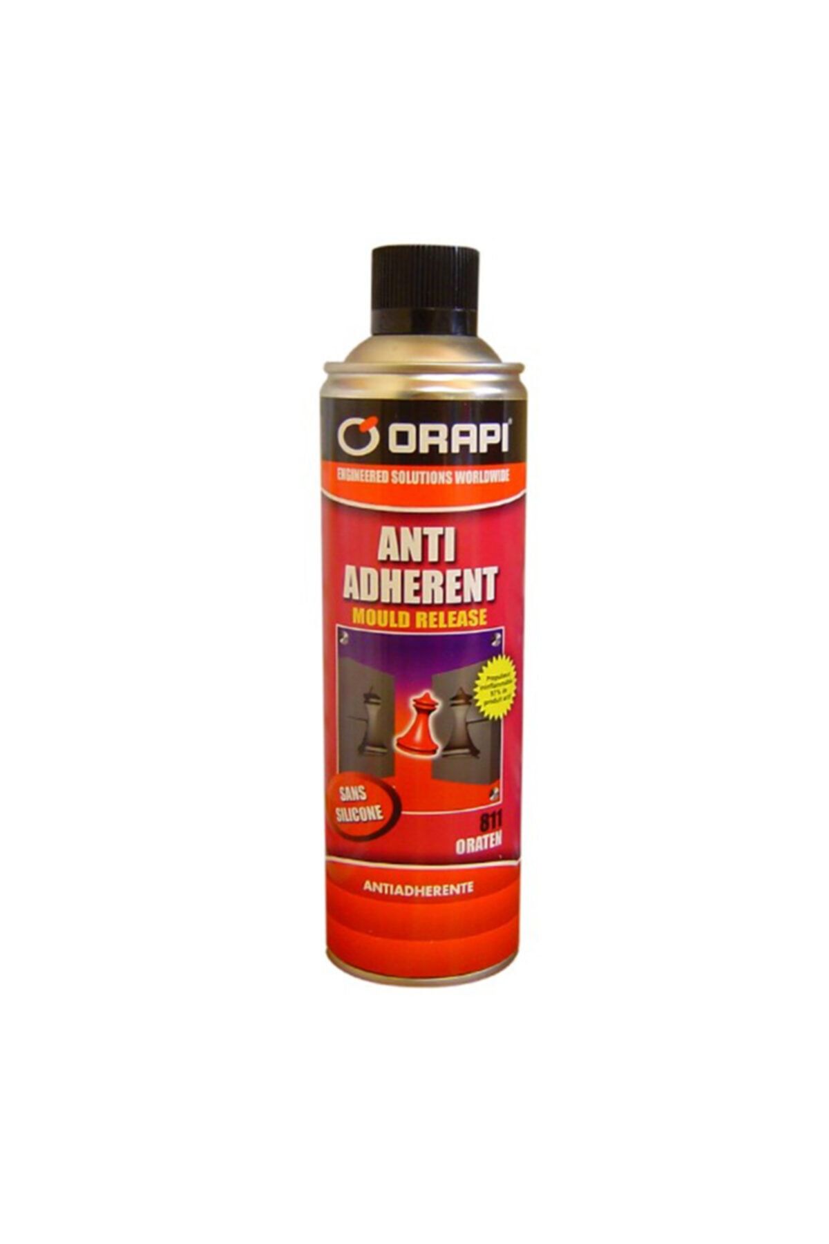 Orapi Orapı 811 Oraten Silikonsuz Kalıp Ayırıcı Ve Yağlayıcı Sprey 650/400ml