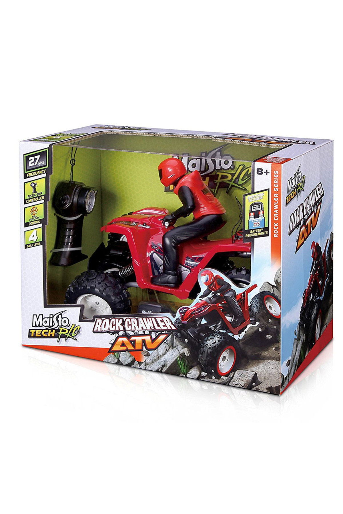 Maisto Rock Crawler Atv Rc Kumandalı Araba 81323 U276333 /