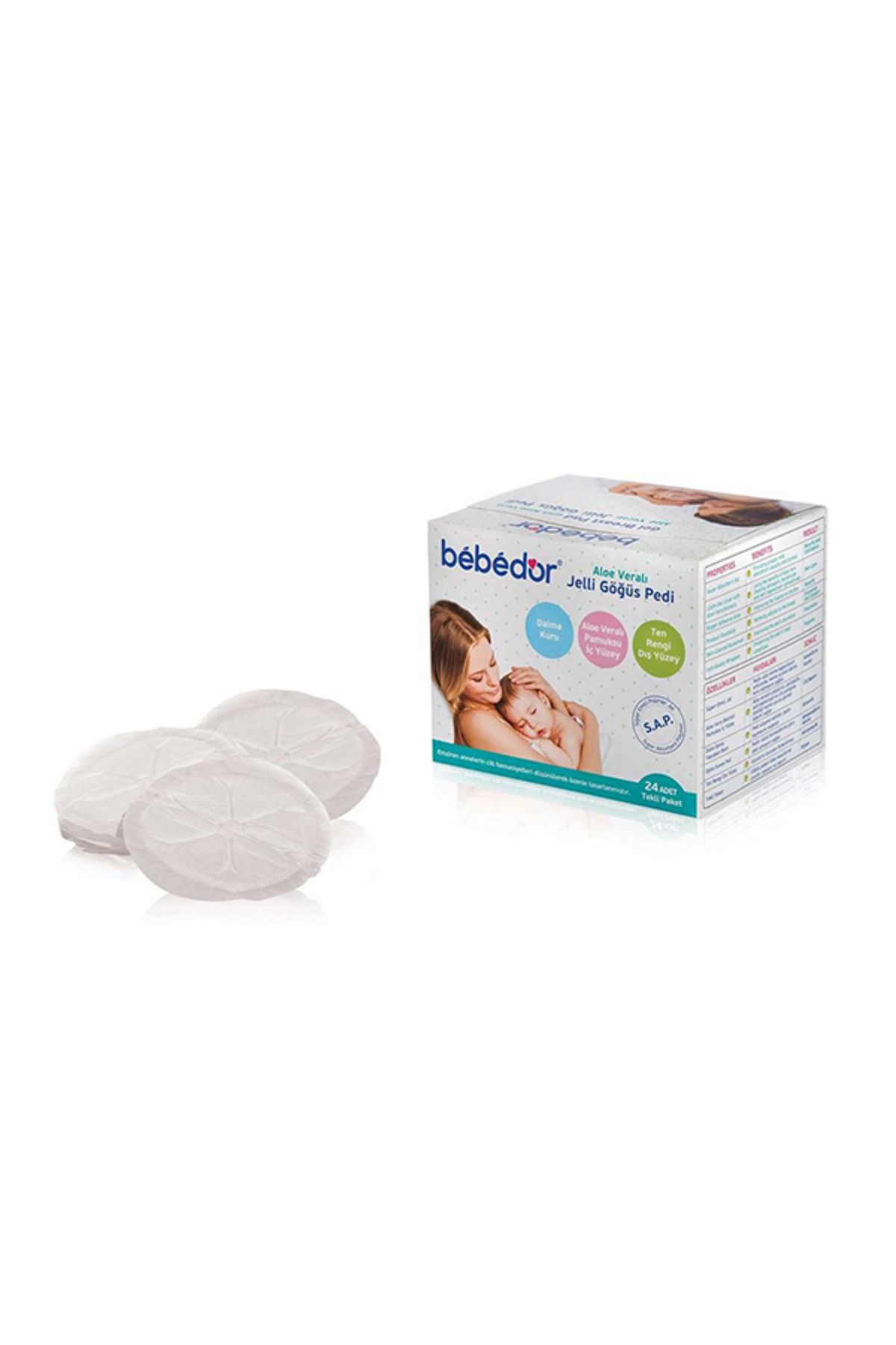 Bebedor Aloe Vera Jelli Göğüs Pedi
