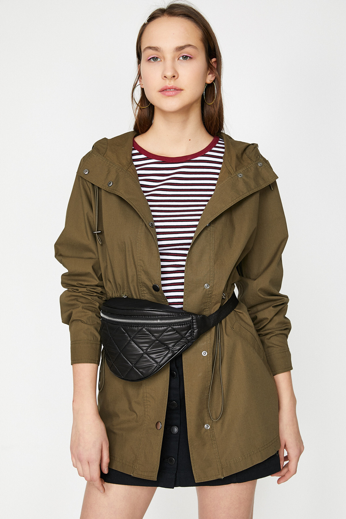 Koton Kadın Yeşil Parka 9YAL08038IW