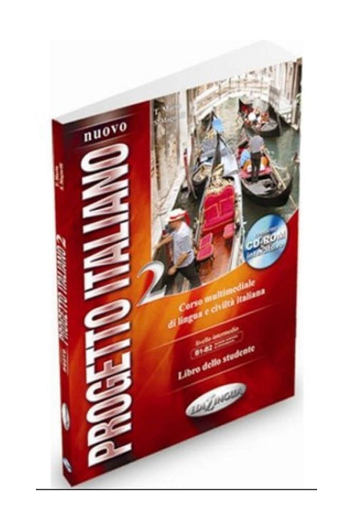 Nüans Publishing Nuovo Progetto Italiano 2 +CD ROM (İtalyanca Orta ve Orta-Üst Seviye)