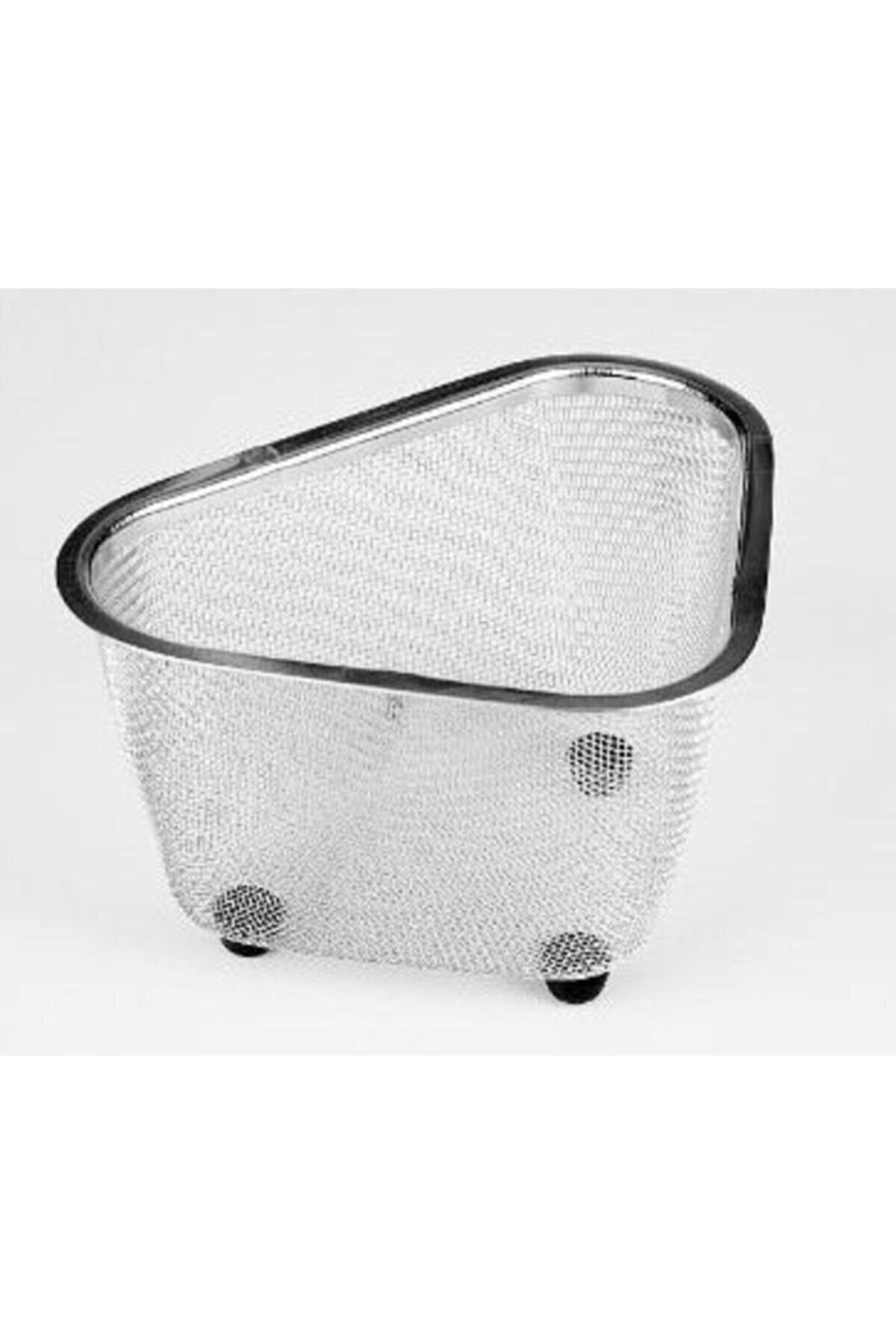 balsa group Balsa Paslanmaz Çelik Ayaklı Lavabo Çöp Süzgeci 18x13x10 Cm