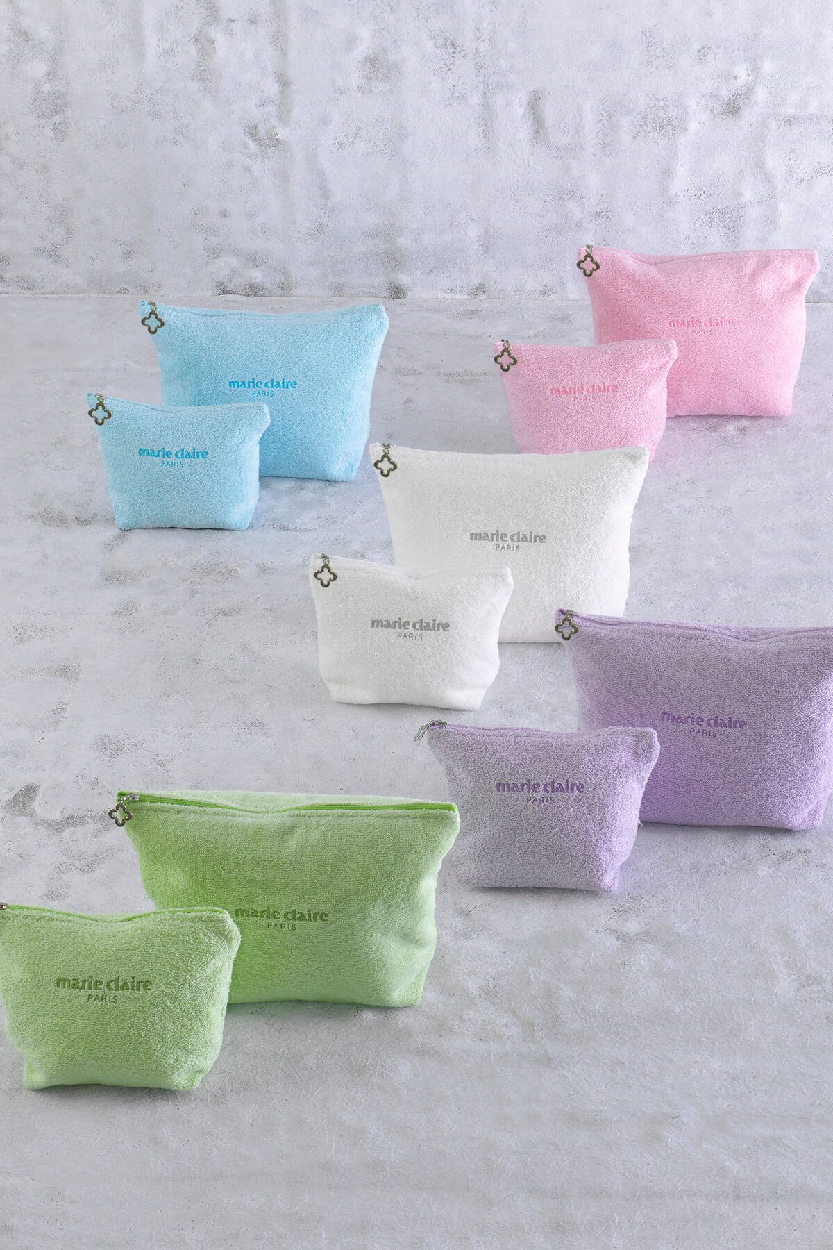 Marie Claire Makyaj Cantası Makı 32*22 Cm Krem Mc022556