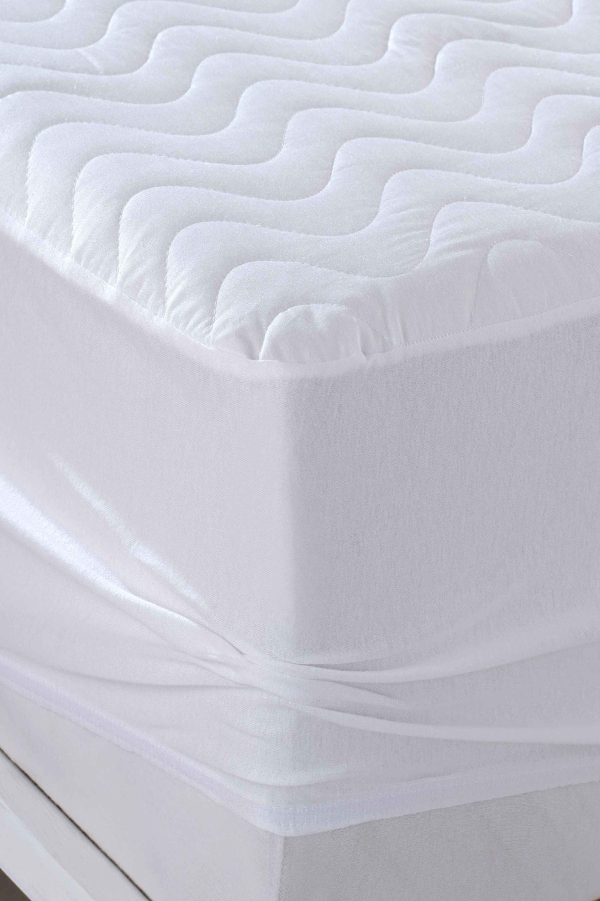 Tekstil Home 90x190 Sıvı Geçirmez Kapitone Alez Tek Kişilik