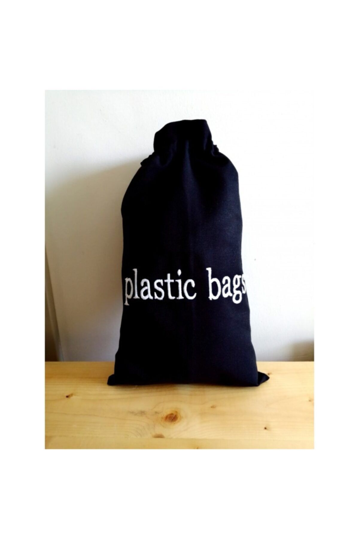 Atölye No 35 Essentials Siyah Plastic Bags Poşetlik