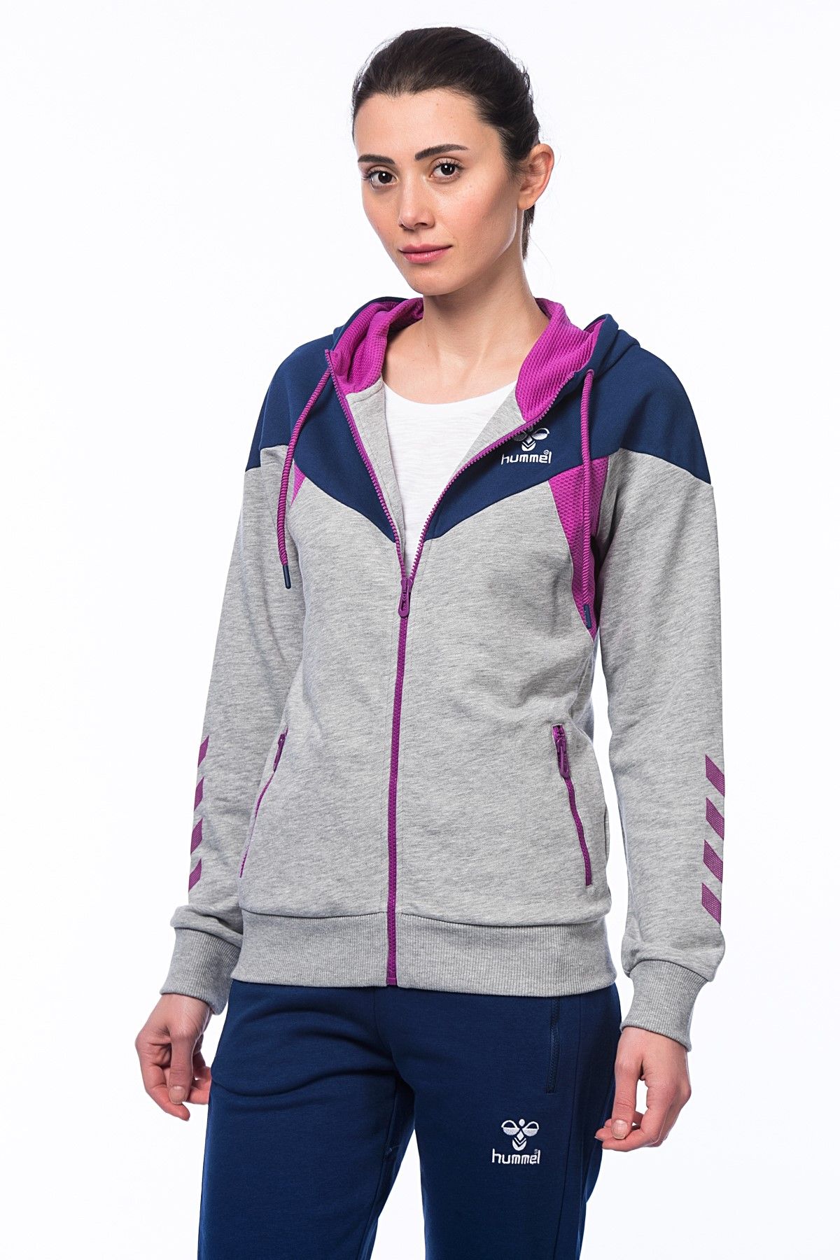 HUMMEL Kadın Sweatshirt Imogen Zip Hoodie