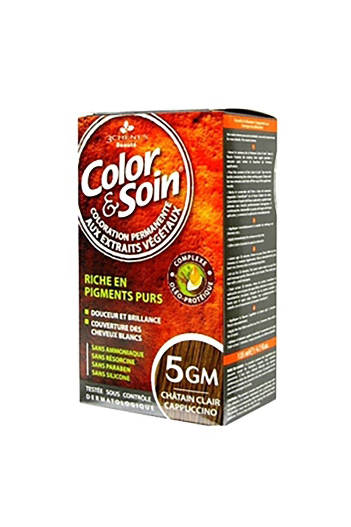 Color Soin 5GM Chatain Clair Kappucicno - Parlak Kumral 3525722016803