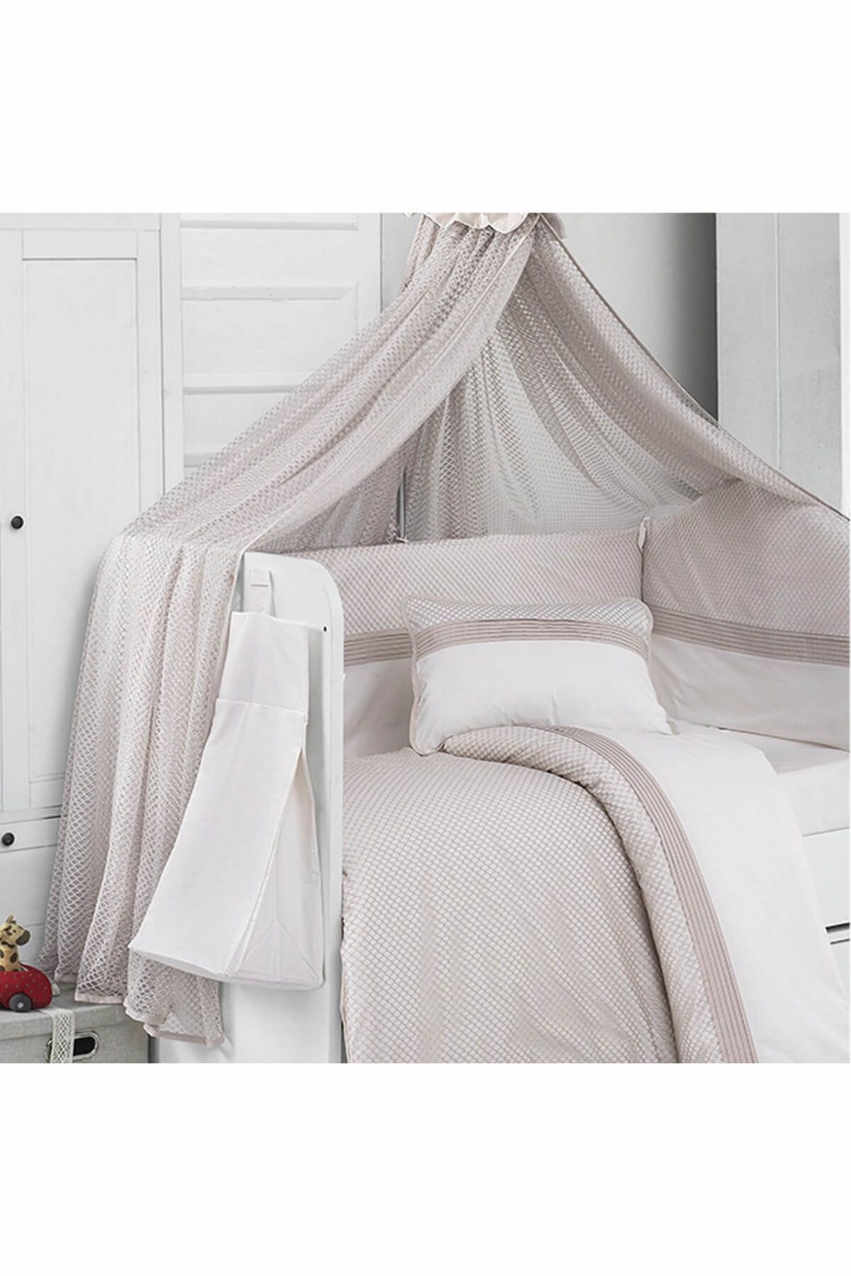 Kidboo Eva Cream Bebek Cibinlik 180X600 Cm /