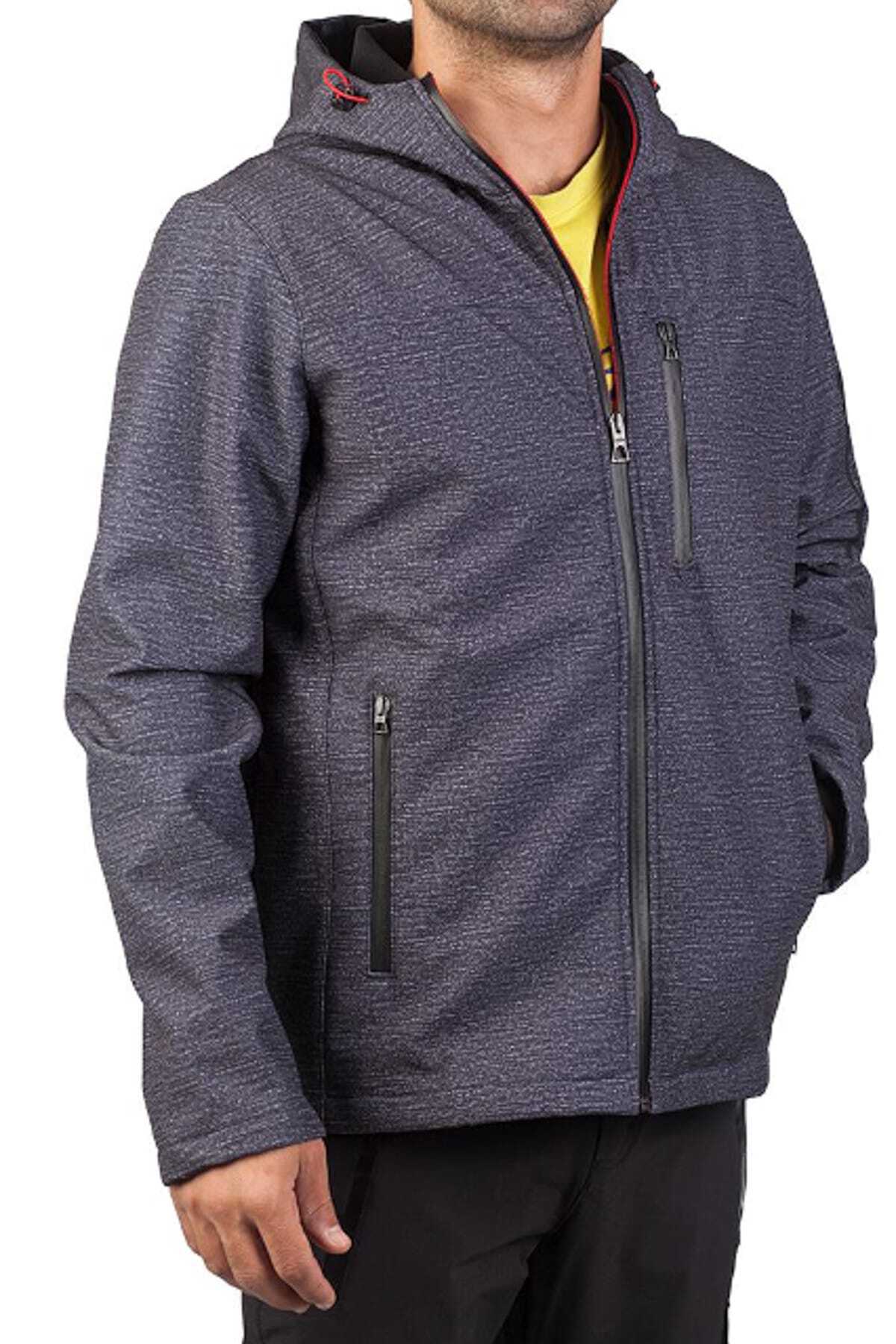 Exuma 291144 Softshell Siyah Erkek Mont