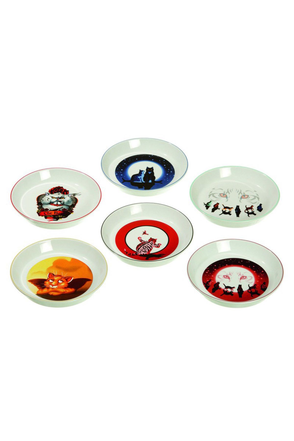 Karlie Seramik Mama Kabı 16cm 200ml Kedi Gözü K44249