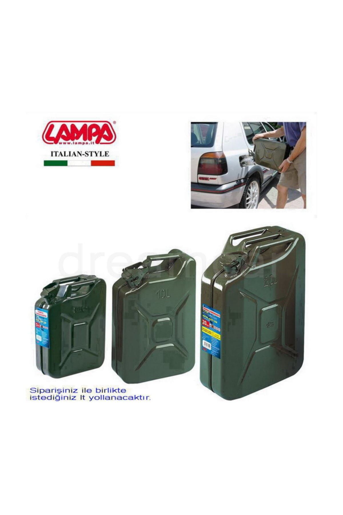 Lampa Jerry-Can Askeri Metal Benzin Bidonu 10Lt. 67001