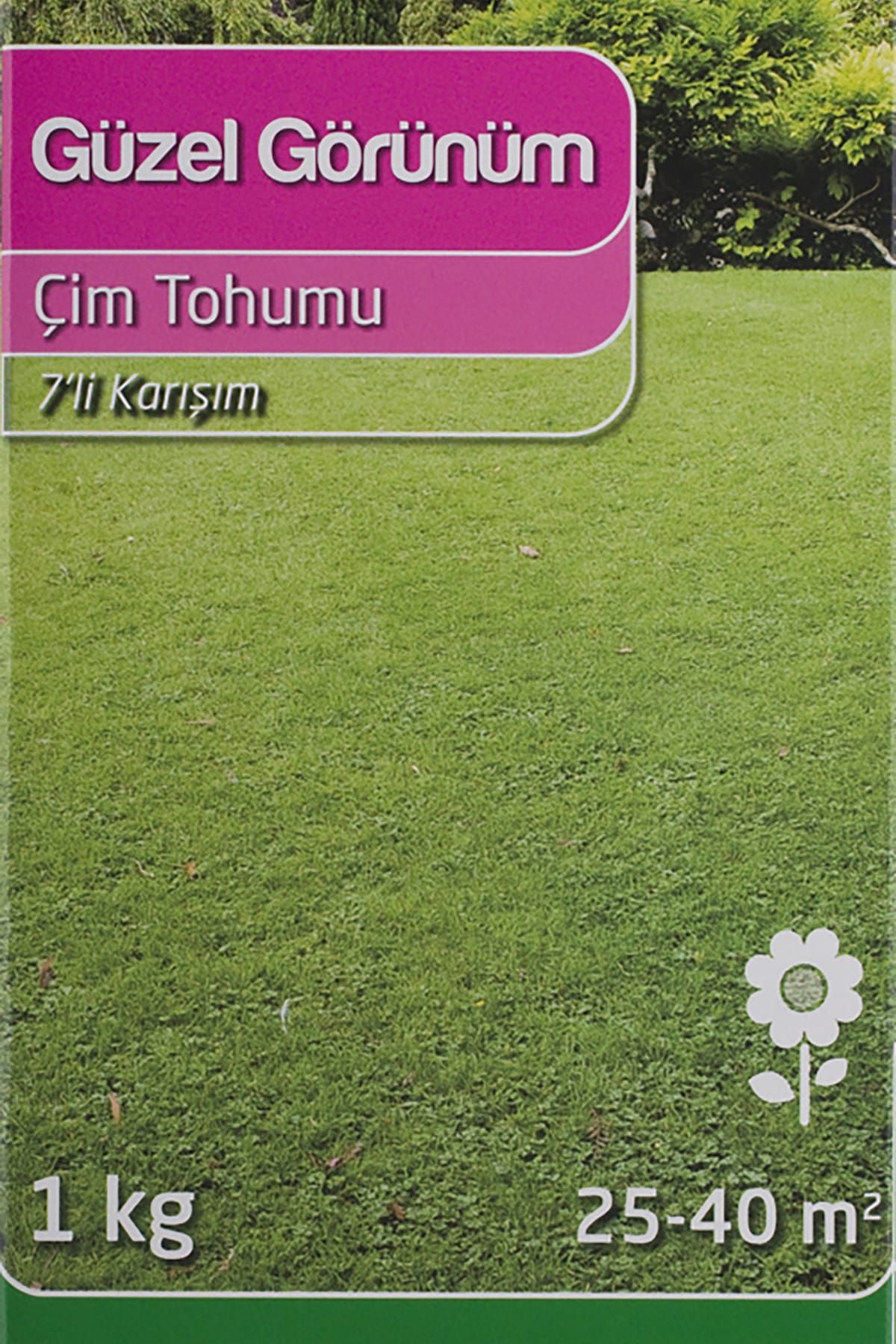 Genta Güzel Görünüm  Çim Tohumu  1 Kg.