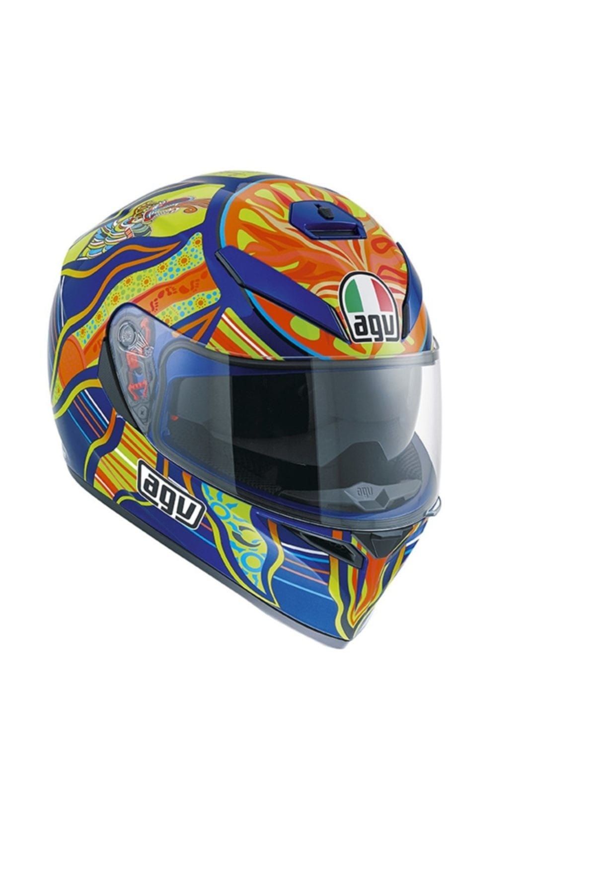 AGV K3 Sv Top Plk Five Continents Kapalı Kask - Pinlock Dahil