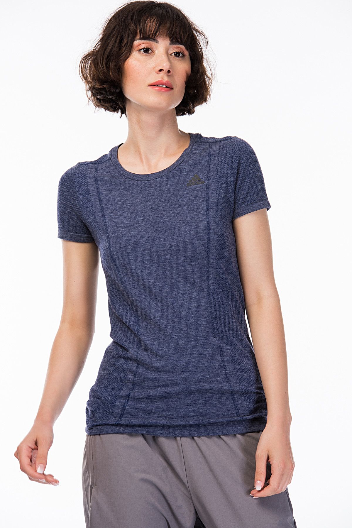 adidas Kadın T-shirt - As Primeknit W - S90961
