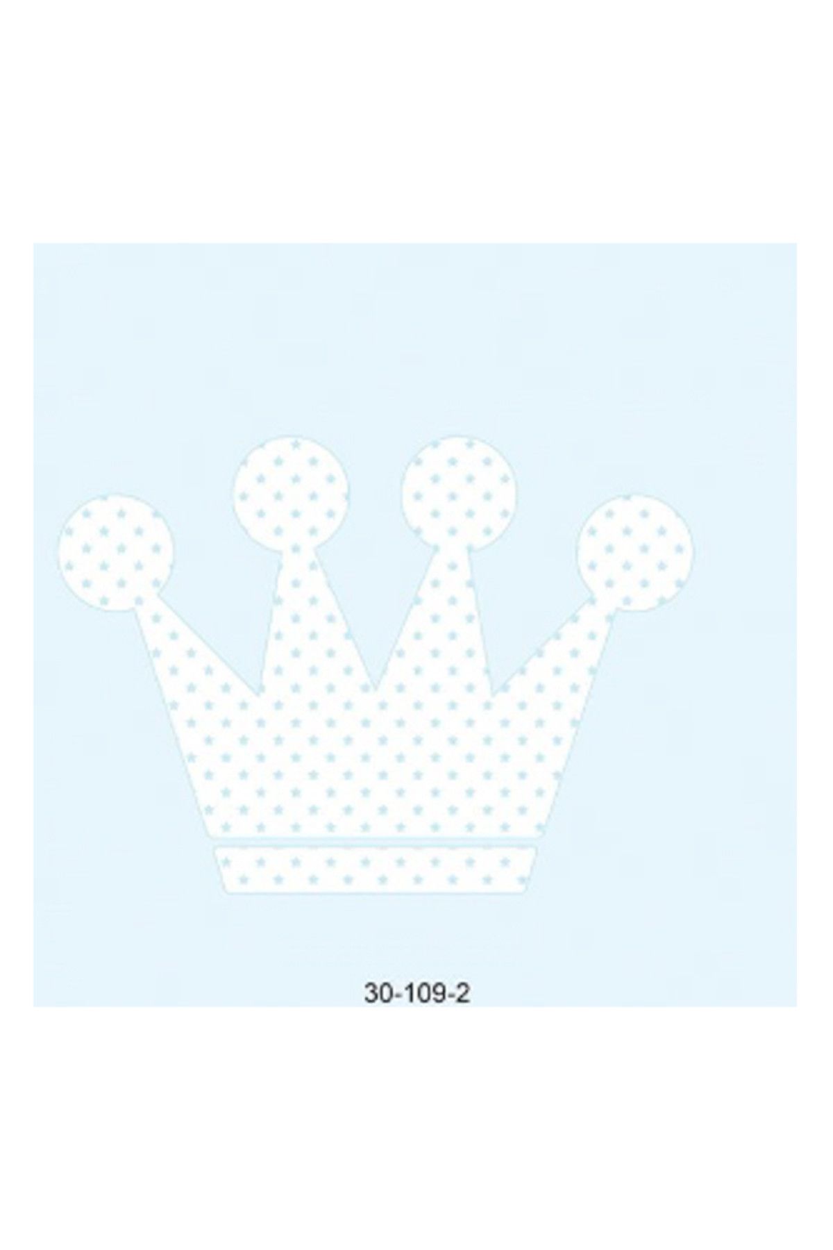 Baby Bn Wallpapers Taç Desenli Çocuk Odası Duvar Kağıdı (5 M²) 109-2