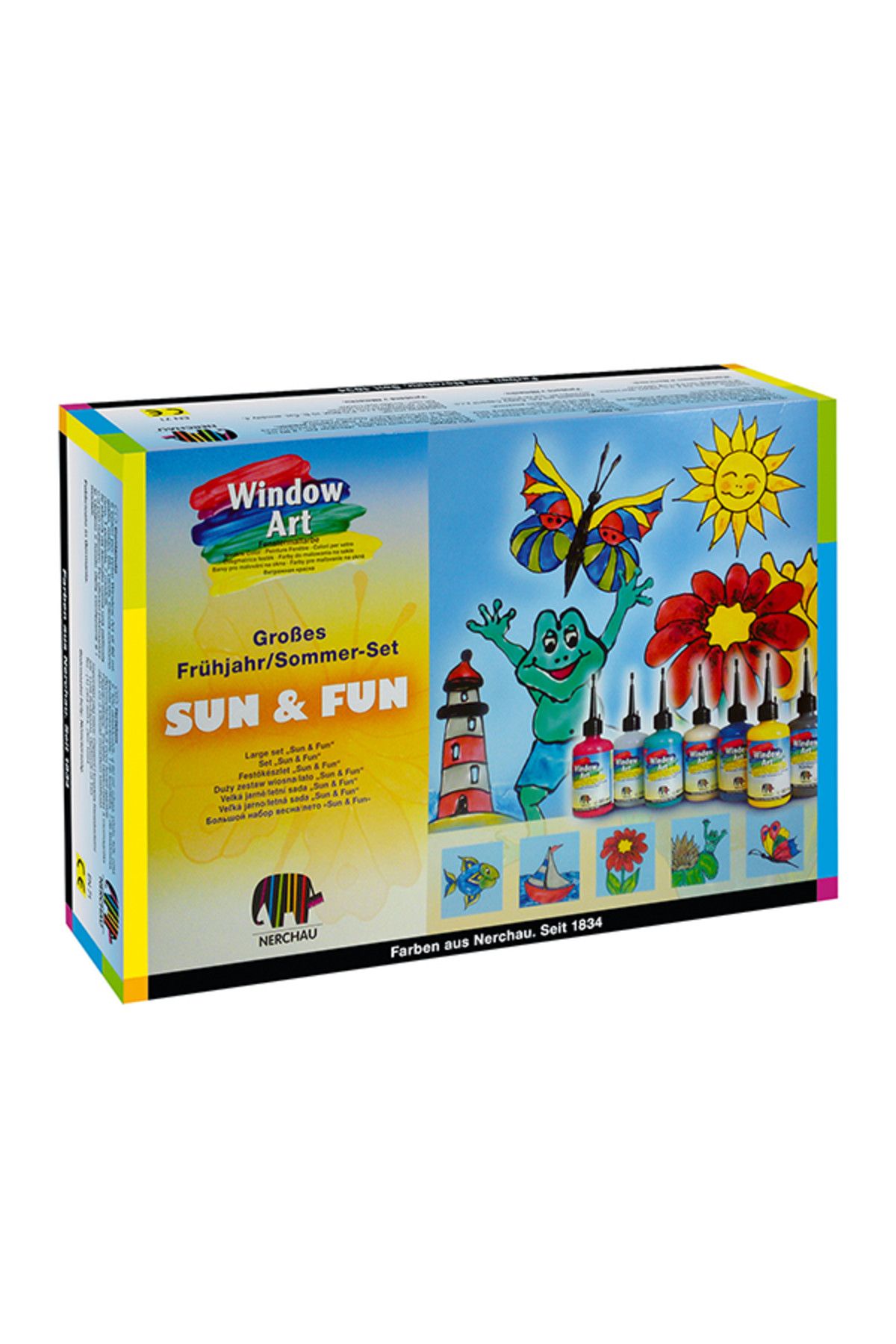 Nerchau Cam Boyası 7x80ml138323