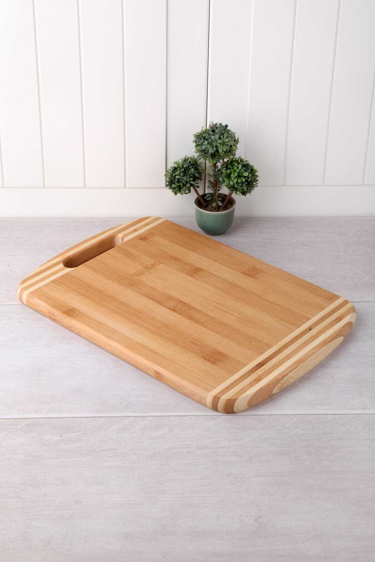 Queen’s Kitchen Bambu Lüx 34Cm Kesme Tahtası
