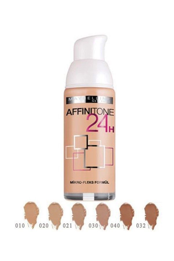Maybelline New York Fondöten - Affinitone 040 24H Fp Nu Gb Faw 3600530709878