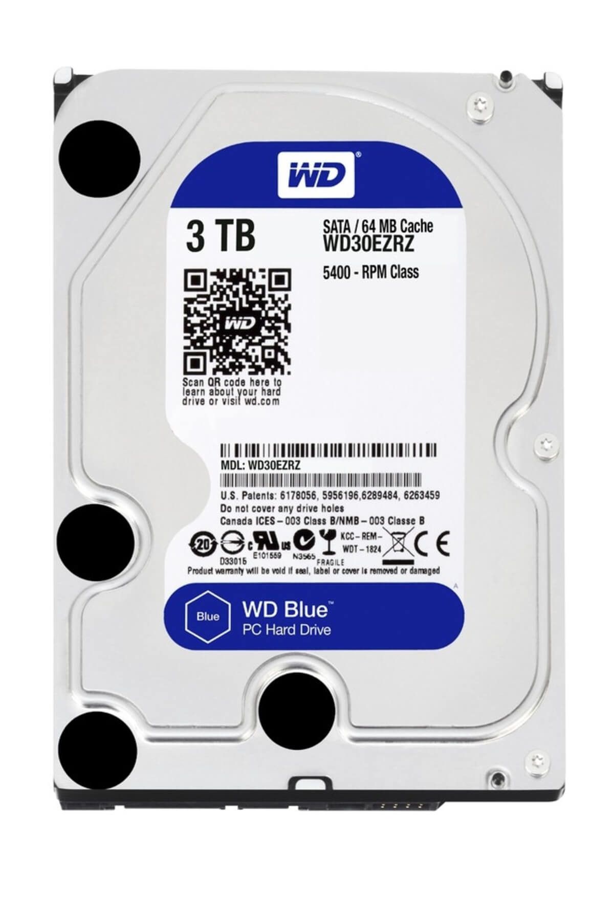 WD Blue 3TB Hard Disk (WD30EZRZ)