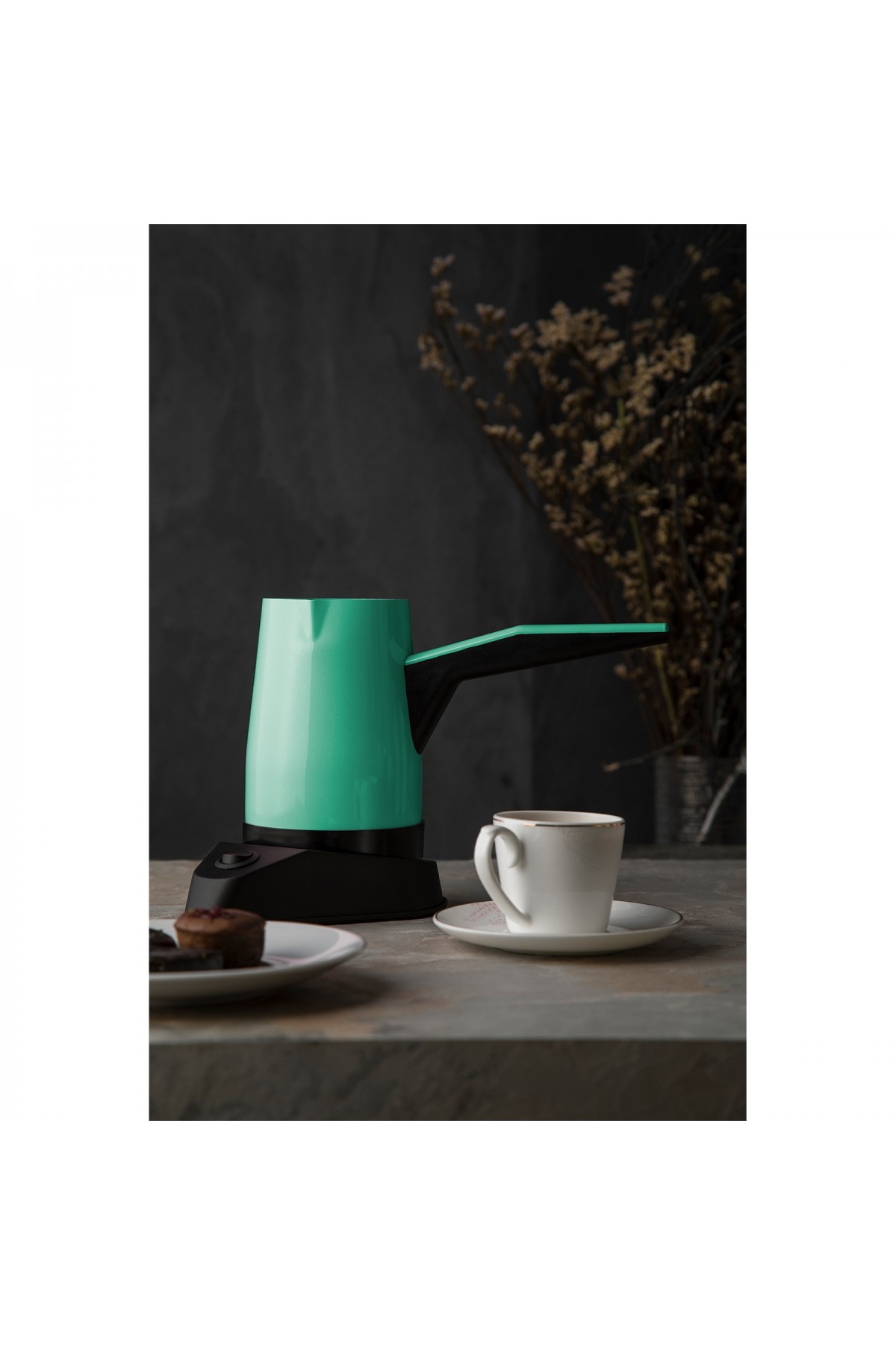 Emsan Bella Gusto Elektrikli Cezve Mint Green