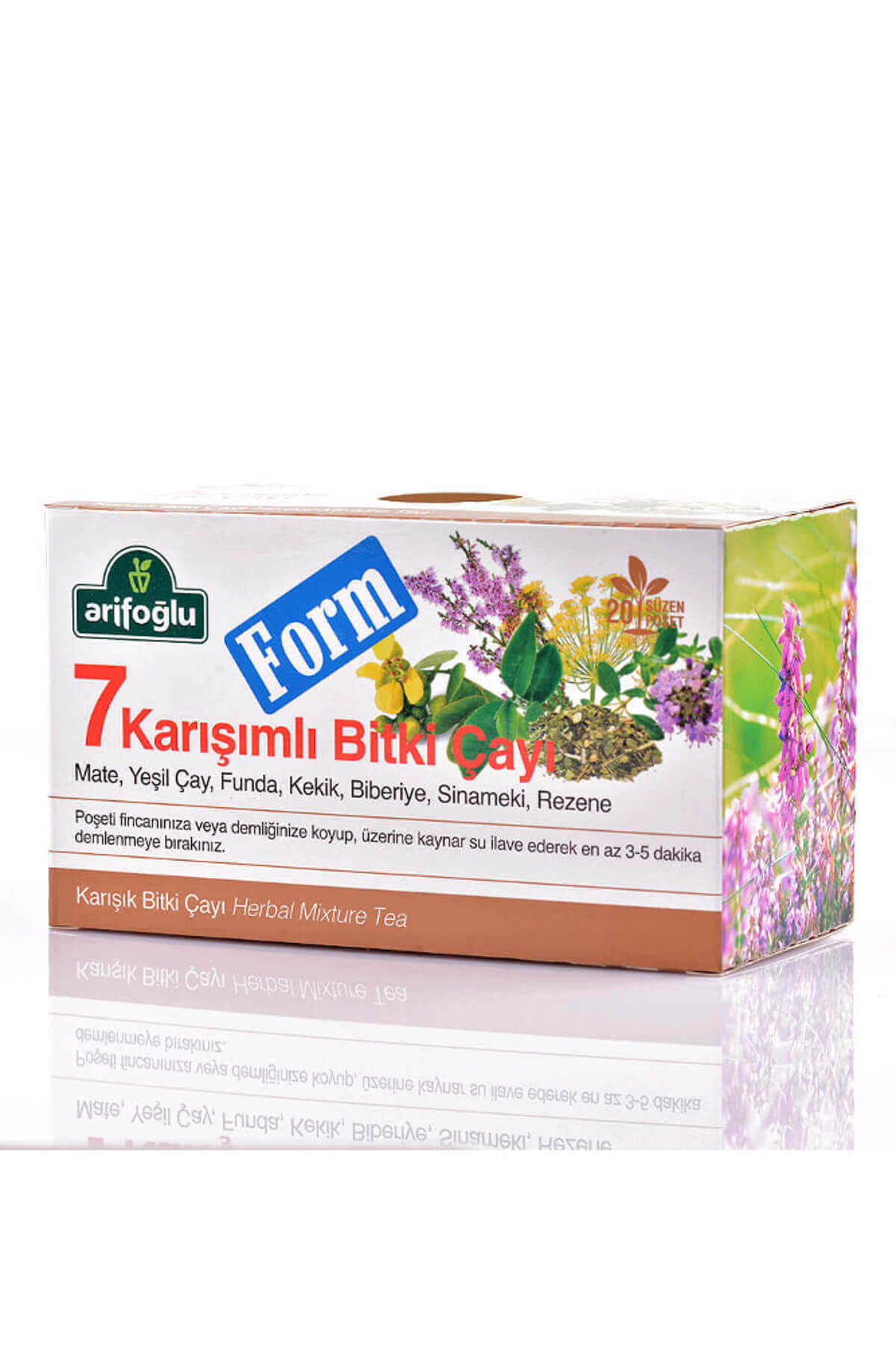 Arifoğlu Form (7in1) Süzen Poşet 20 Li