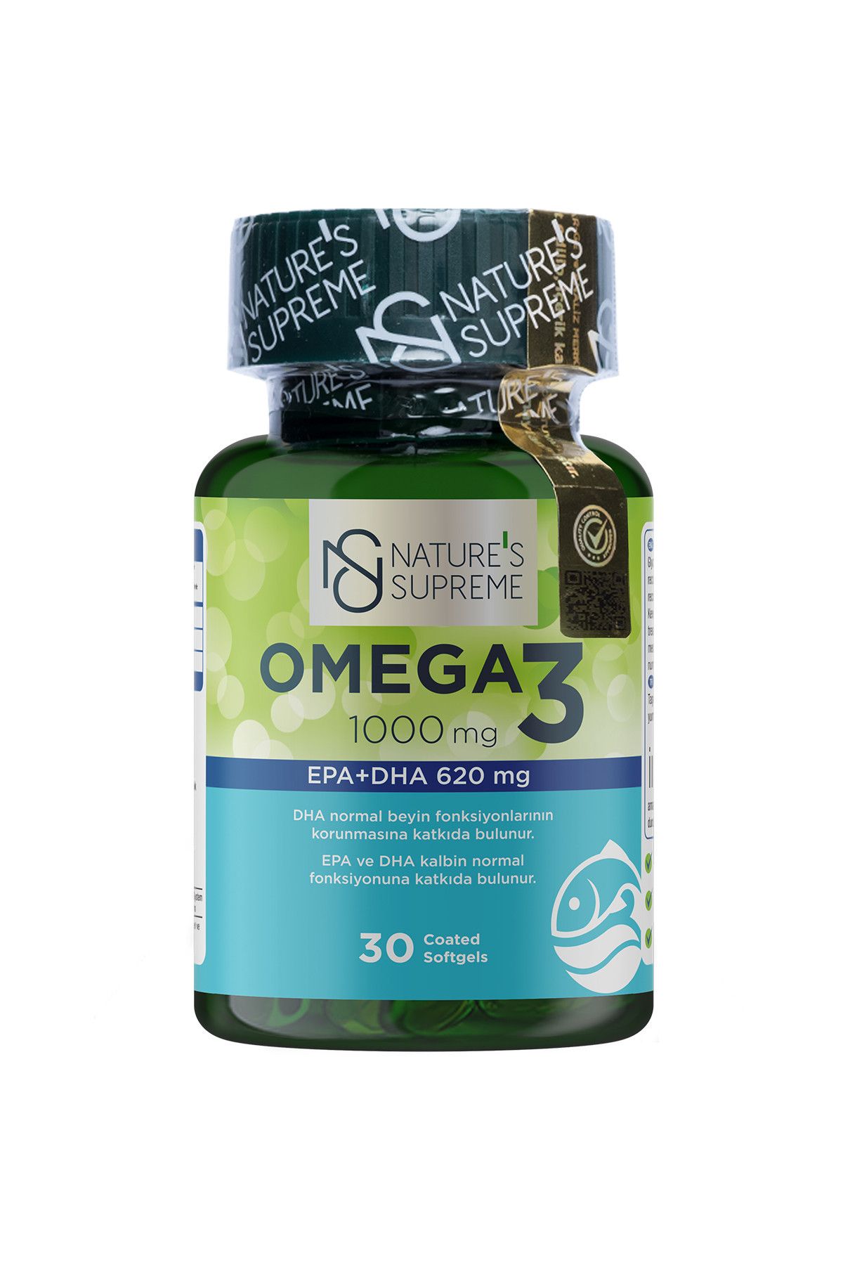 Nature's Supreme Omega 3 1000 Mg 30 Kapsül