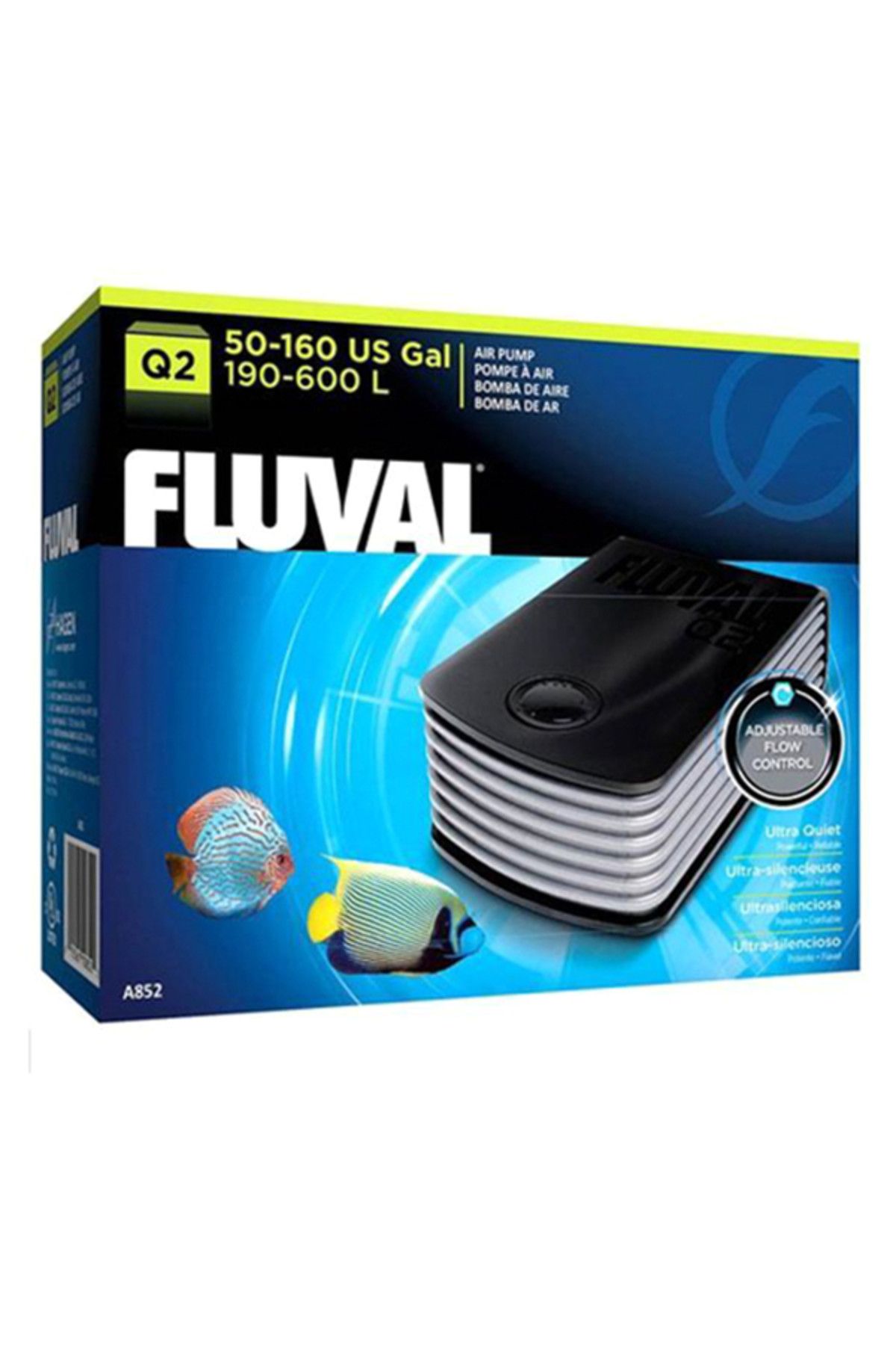 Fluval Q2 Hava Pompası 600Lt 701-a852